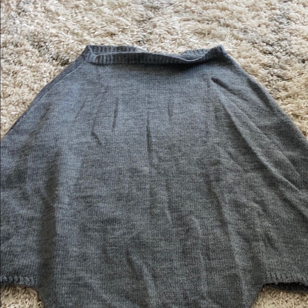 Italian shawl/poncho sweater